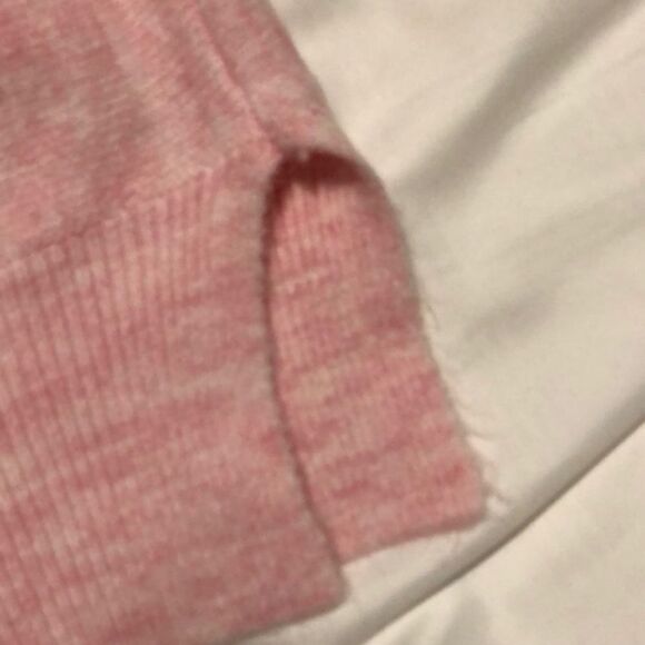 NWT MAGASCHONI OVERSIZED SWEATER PINK XSMALL $78 - Picture 5 of 5